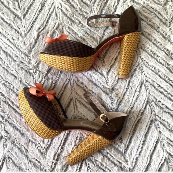 POETIC LICENCE Peep-Toe Platform Heel Sandals 6 - Picture 3 of 8